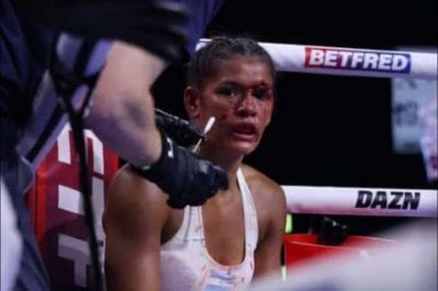 Accidentada derrota de Yanina Lescano Boxeo