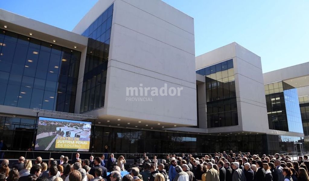 Rosario: entrega del Centro de Justicia Penal