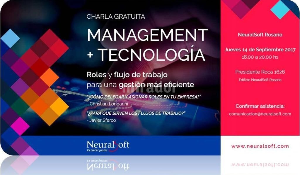 Charla sobre management y tecnologa en NeuralSoft