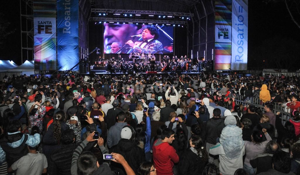 Rosario: 50.000 personas en la inauguracin del parque Hroes de Malvinas