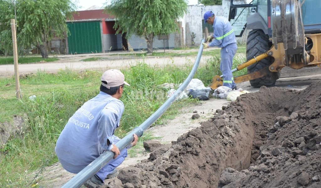 Reconquista: red de agua para barrios Amrica y Loteo Beln