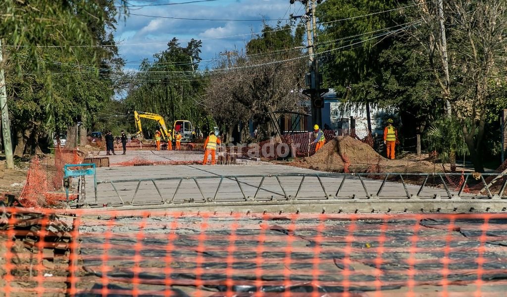 Santa Fe: avanzan las obras en barrio Alto Verde