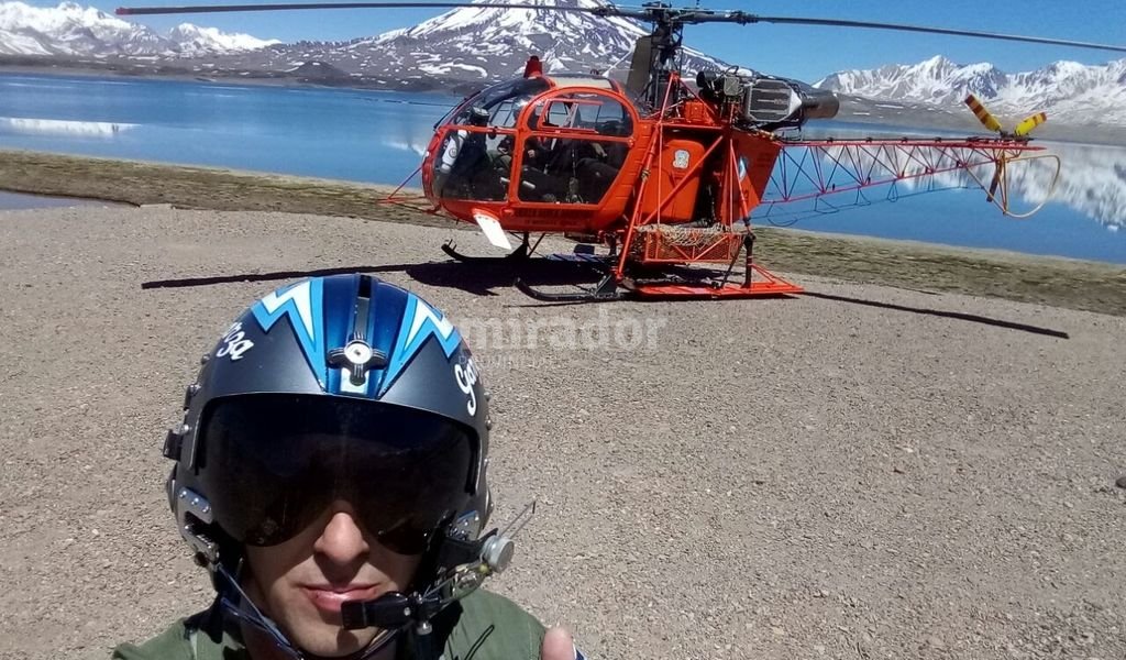 Un piloto de Elortondo, al rescate del helicptero presidencial