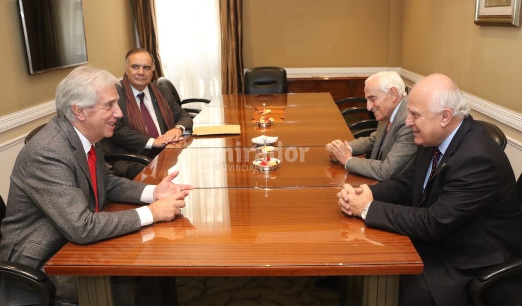Lifschitz estuvo con el presidente de Uruguay, Tabar Vzquez