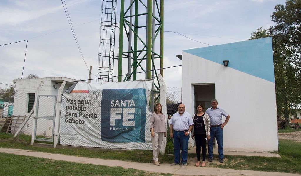 Agua potable para 3.000 personas de Puerto Gaboto