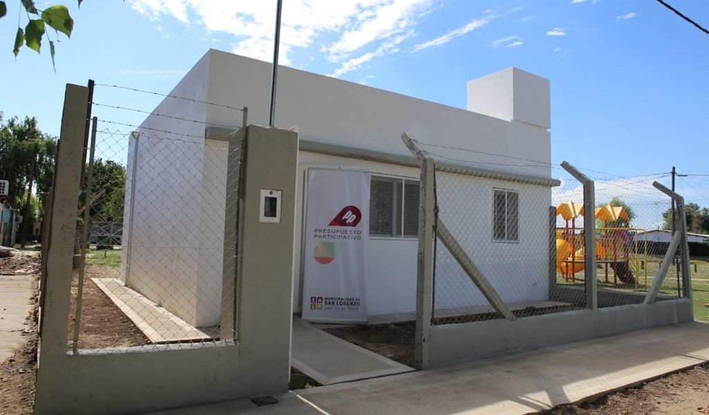 San Lorenzo: se inaugur un saln de usos mltiples en barrio 3 de Febrero