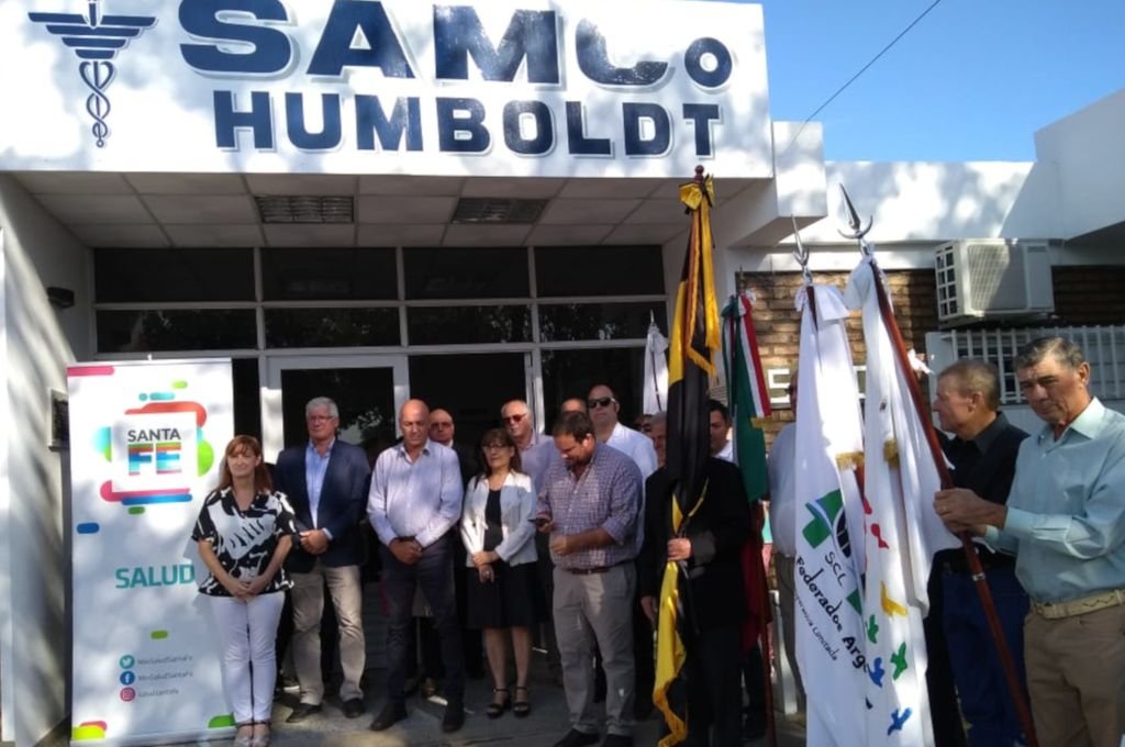 Humboldt: se inaugur el vacunatorio del Samco local