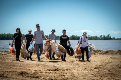 Rosario: piden mayor control de residuos en la costa del ro Paran