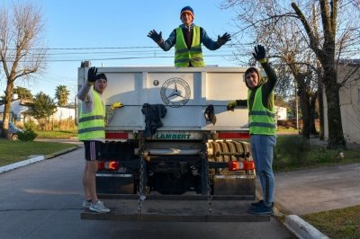 Eligieron a los recolectores de residuos como "mejores amigos" de la ciudad