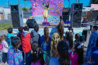 Continan los festejos por el Mes de las Infancias en distintos barrios