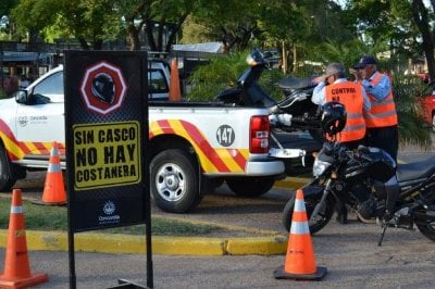 Disean un protocolo sobre reglas de trnsito vigentes en Concordia y Salto