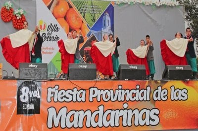 Villa del Rosario vivi su Fiesta Provincial de las Mandarinas