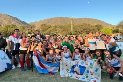 Entre Ríos logró el ascenso en damas sub 14 Hockey sobre césped