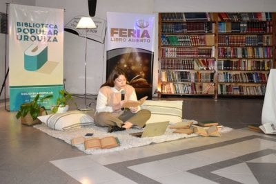 Se present en Chajar la Feria del Libro Abierto