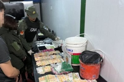 Importante operativo de Gendarmera: secuestr ms de 1 kg de cocana en el sur santafesino