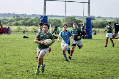 El rugby infantil argentino se congrega en Paran