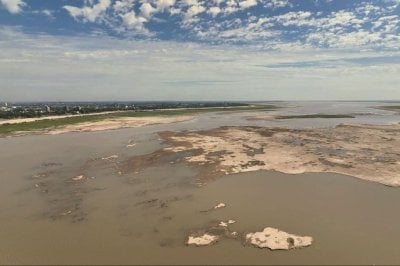  Preocupa que por la bajante del Paran se corte el abastecimiento de agua en Victoria