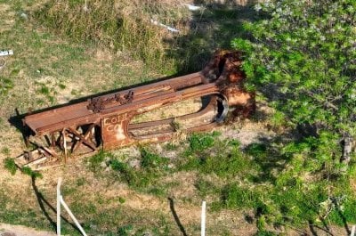 Dnde estn los restos del Puente Colgante, cono santafesino que cay hace 14 aos