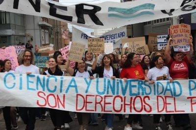 Paran tambin ser parte de la Marcha Federal Universitaria