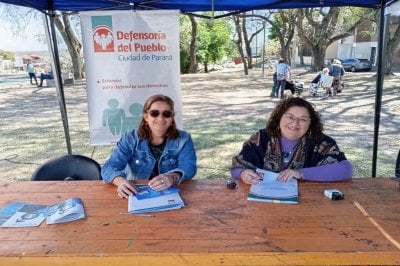 La Defensoría del Pueblo realizó una jornada de difusión sobre sus tareas Paraná