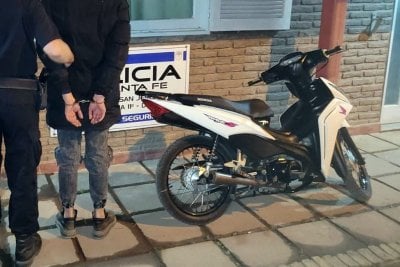 Una moto robada en Pérez fue recuperada en Díaz Comisaría 11ª