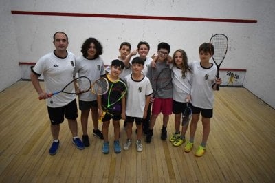 Escuelita de Squash del CAE, un espacio de formación e inclusión Paraná