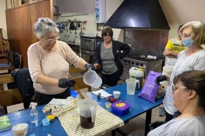 Venado Tuerto: exitosamente se puso en marcha la Jabonera Social