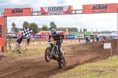 El piloto santafesino Joaqun Poli logr su sptimo campeonato en motocross