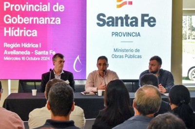 Avellaneda fue sede del primer encuentro regional para avanzar en el nuevo Plan Hdrico Provincial