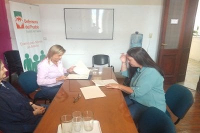 La Defensora del Pueblo firm un convenio con la residencia gerontolgica San Vicente de Pal