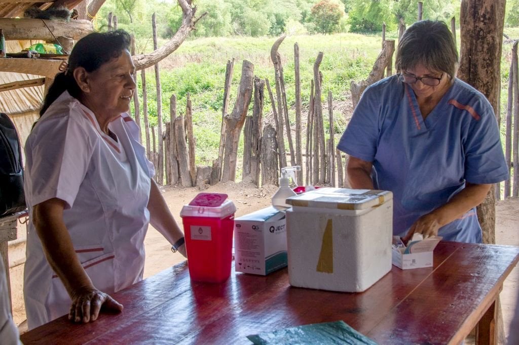 Cmo es vacunar en la isla, casa por casa