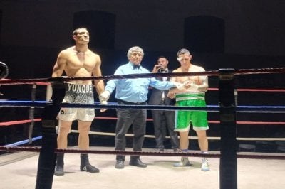 Franco Catena logró una victoria que no celebró Boxeo