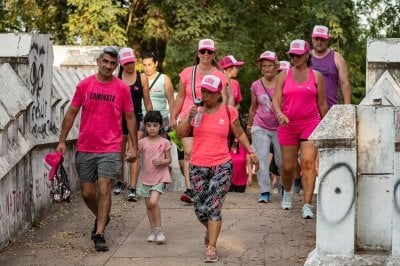 Este sábado se desarrollará la 10ª Caminata Rosa en Paraná Actividad física