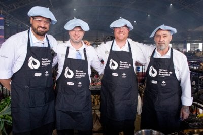 El mejor choripn del mundo: santafesinos deslumbraron en el Mundial de Asadores