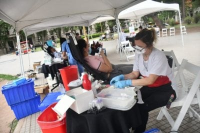 El Da del Donante de Sangre en Rosario se celebra con arte, gastronoma y msica en vivo