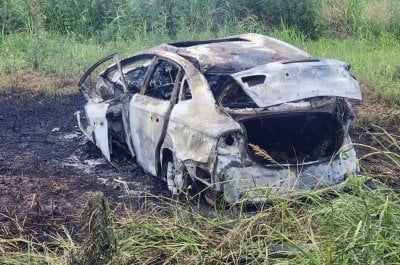 Trgico accidente en la ruta 80S: despiste, incendio del vehculo y una vctima fatal