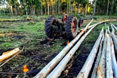 Un hombre falleci tras ser aplastado por un tractor mientras trabajaba