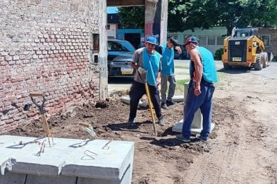 Barrio Alvear: recuperan un espacio que era usado como basural