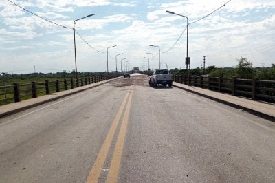 Tras casi ocho meses, reabrieron el paso en el puente Carretero que une Santa Fe y Santo Tomé Reparación