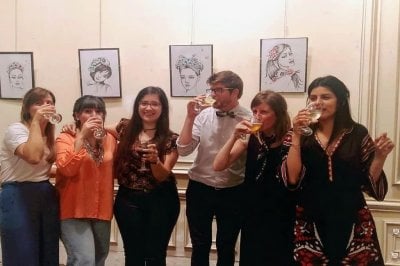 Muestra "Por amor al arte" en la Alianza Francesa