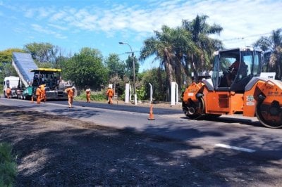 Vialidad Nacional avanza con bacheos y repavimentacin en la RN 11 entre Candioti y Malabrigo 