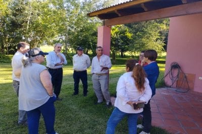 Tour de periodistas agropecuarios en el departamento Villaguay