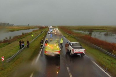 Tras el fatal accidente en Ruta 33, evoluciona favorablemente el nio de Sancti Spritu