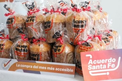 Santa Fe lanz un pan dulce artesanal a precio promocional para las Fiestas: cunto cuesta?