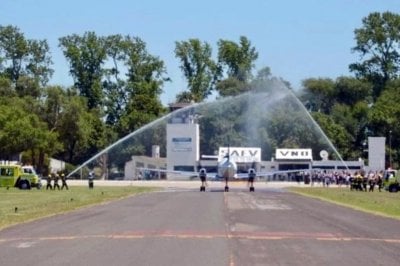 Histrico para el sur santafesino: inauguraron la ruta area Venado Tuerto - Aeroparque