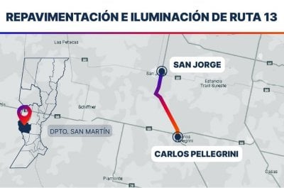 Anuncian la repavimentación de «la ruta más larga que tiene la provincia» Santa Fe