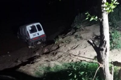 Trágico: se desbarrancó un vehículo al borde del río Carcarañá y mató a un niño de 3 años Departamento Iriondo