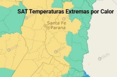 Alerta amarilla por ola de calor en Entre Ros