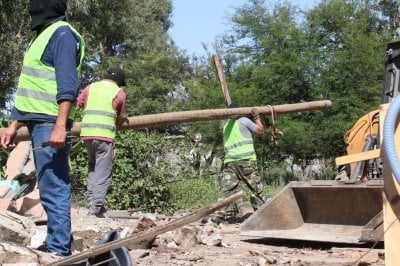 Frontera: desactivaron tres bnkeres de drogas