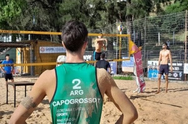 La Florida es sede de un amistoso de vley internacional y de un torneo de handball en la playa